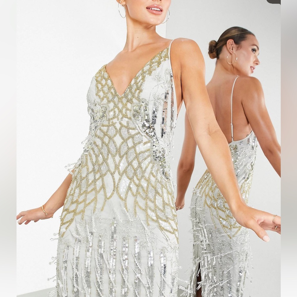 Sequin MIDI Dress, WORN ONCE